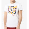 AUSTRALIAN T-SHIRT TENNIS GEOMETRY BIANCA